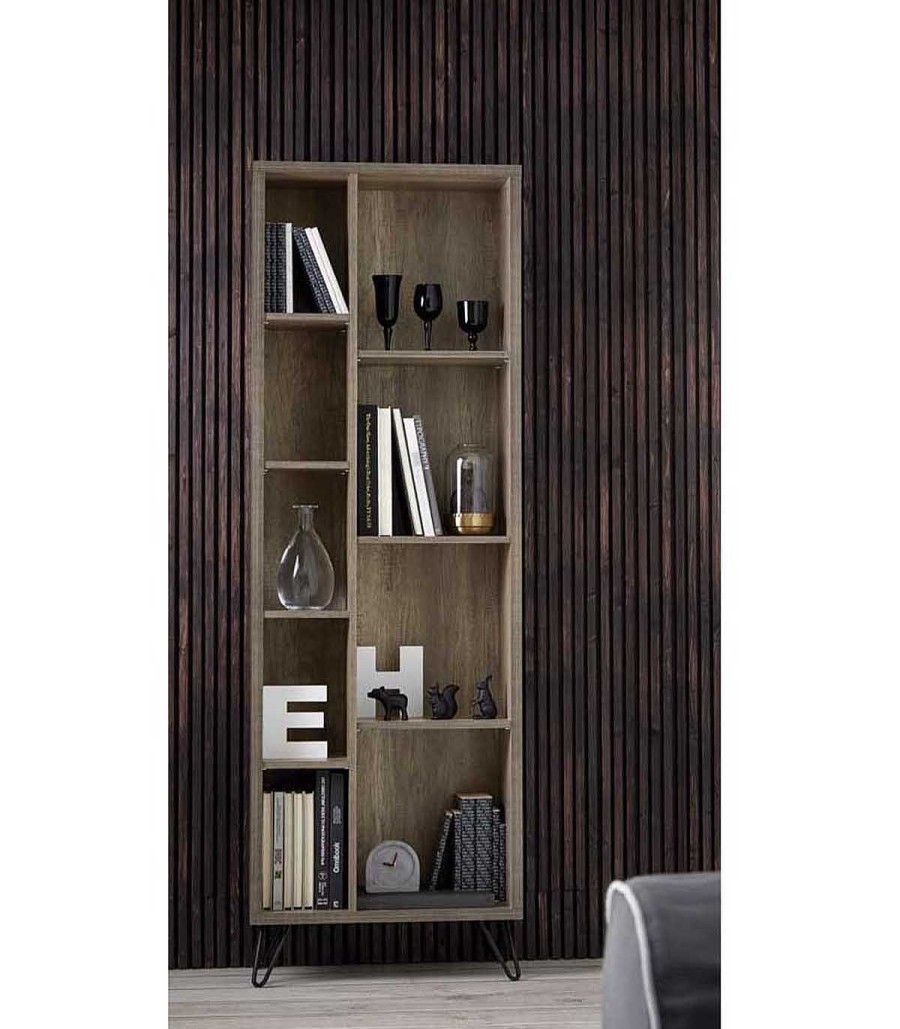 Sal N Ambar muebles | Estanter A Librer A Industrial Luben