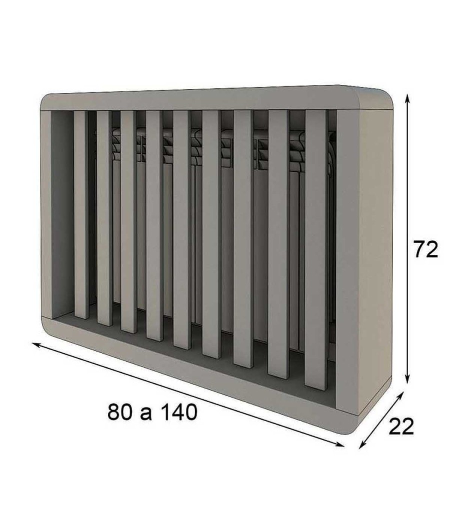 Auxiliares Ambar muebles | Cubreradiador De Dise O Azkary R05