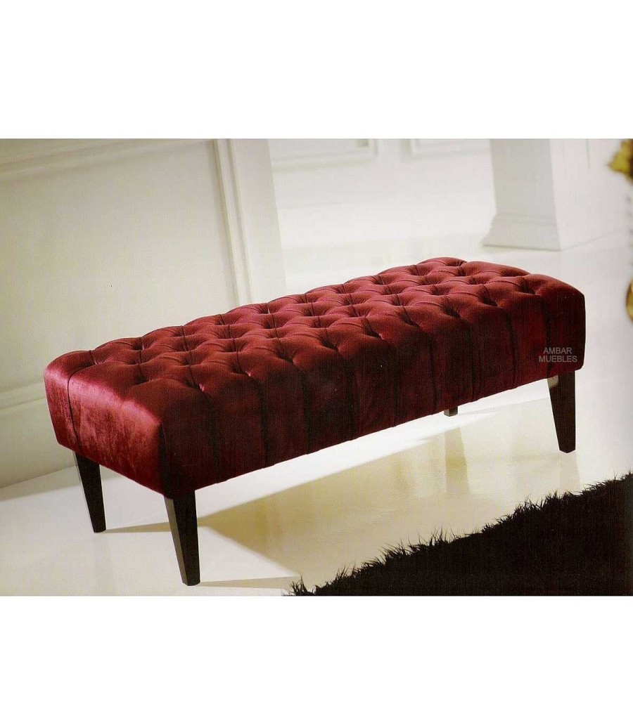 Auxiliares Ambar muebles | Banqueta Capiton Bach