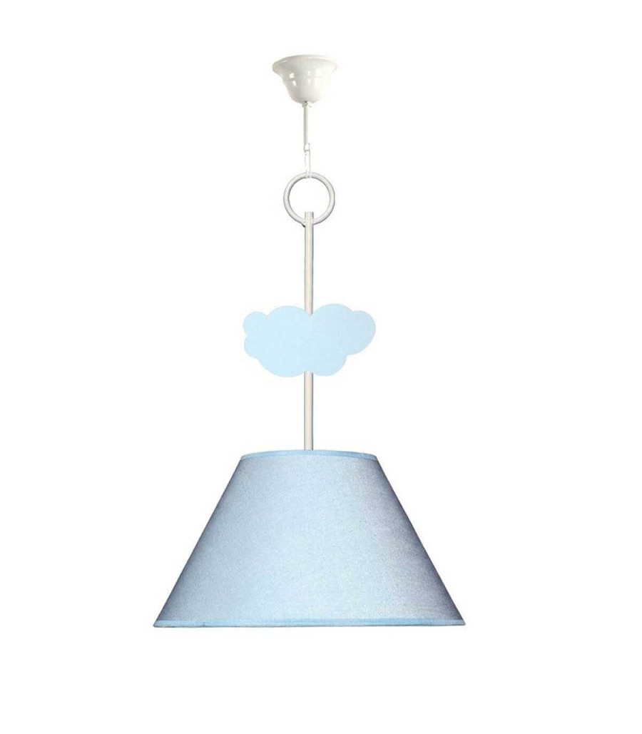 Iluminaci N Ambar muebles | L Mpara Colgante Infantil Nube