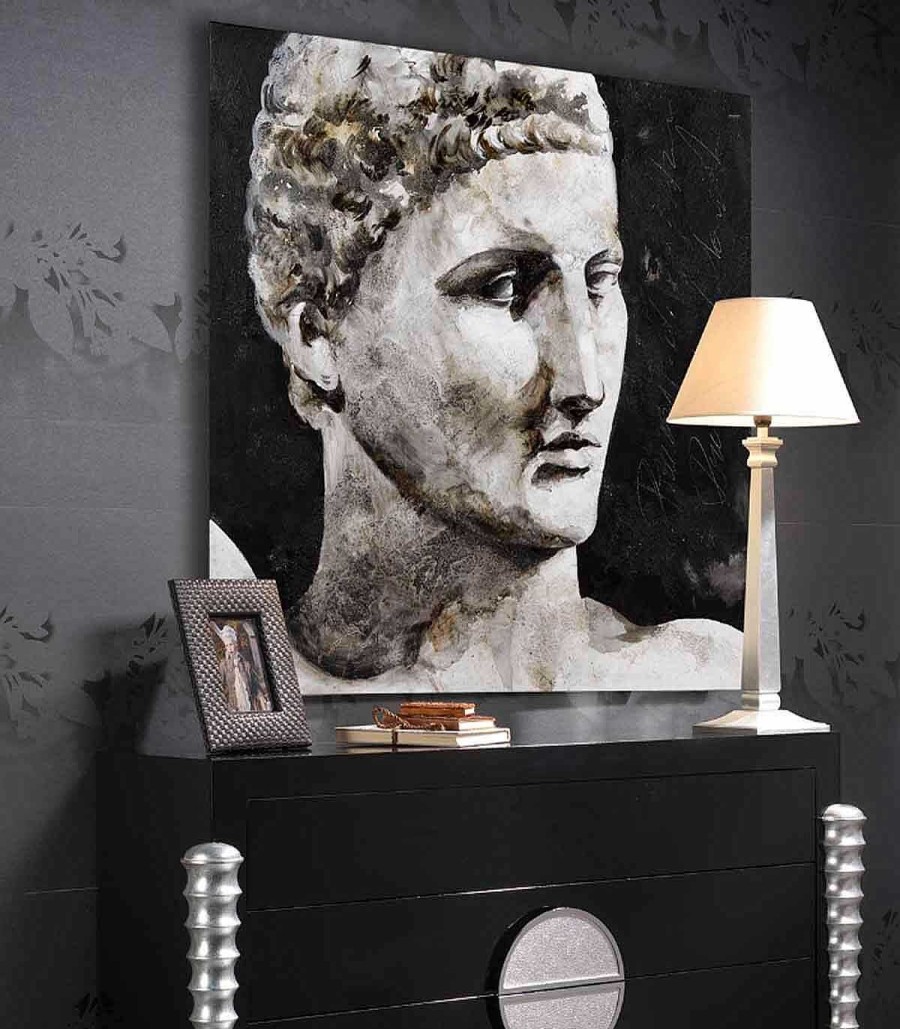 Decoraci N Ambar muebles | Cuadro Cl Sico De Busto Romano