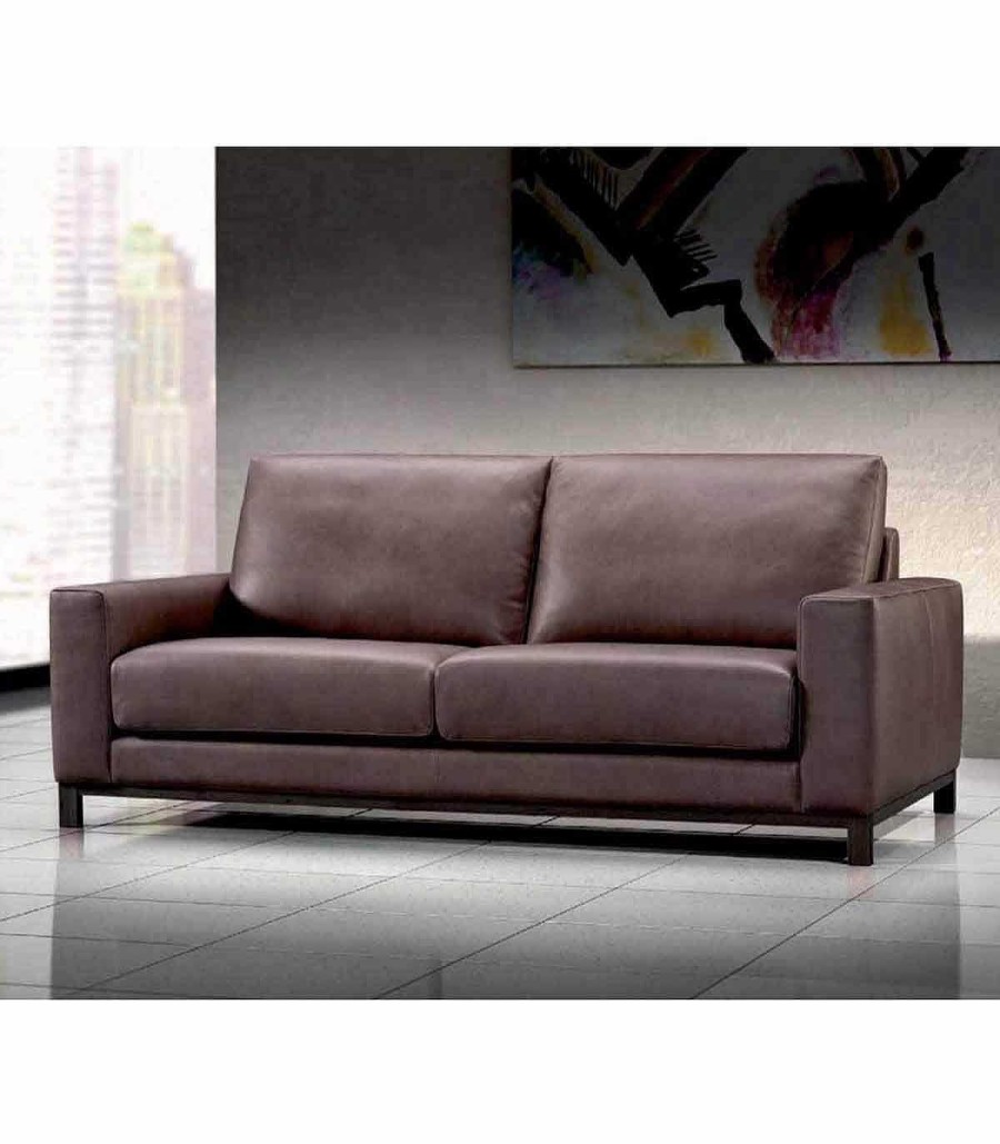 Sal N Ambar muebles | Sof Cl Sico 2 Plazas Naranjo