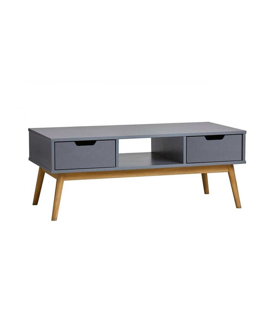 Sal N Ambar muebles | Mesa De Centro Moderna Gris Boriqu N