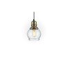 Iluminaci N Ambar muebles | L Mpara Colgante Vintage 3 Luces Baxter