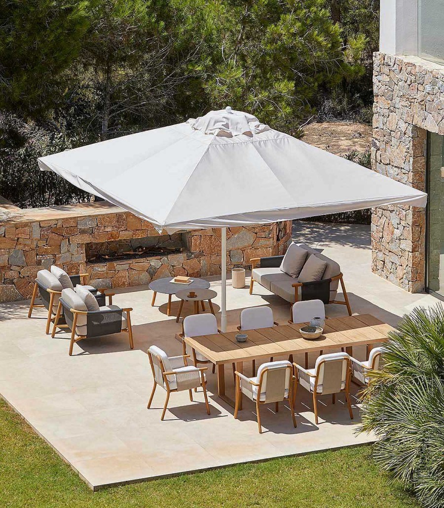 Jard N Ambar muebles | Parasol Cuadrado Grande Ombra