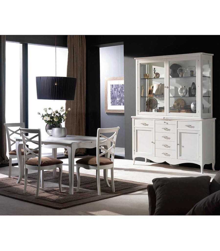 Comedor Ambar muebles | Comedor Cl Sico Blanco Belsa