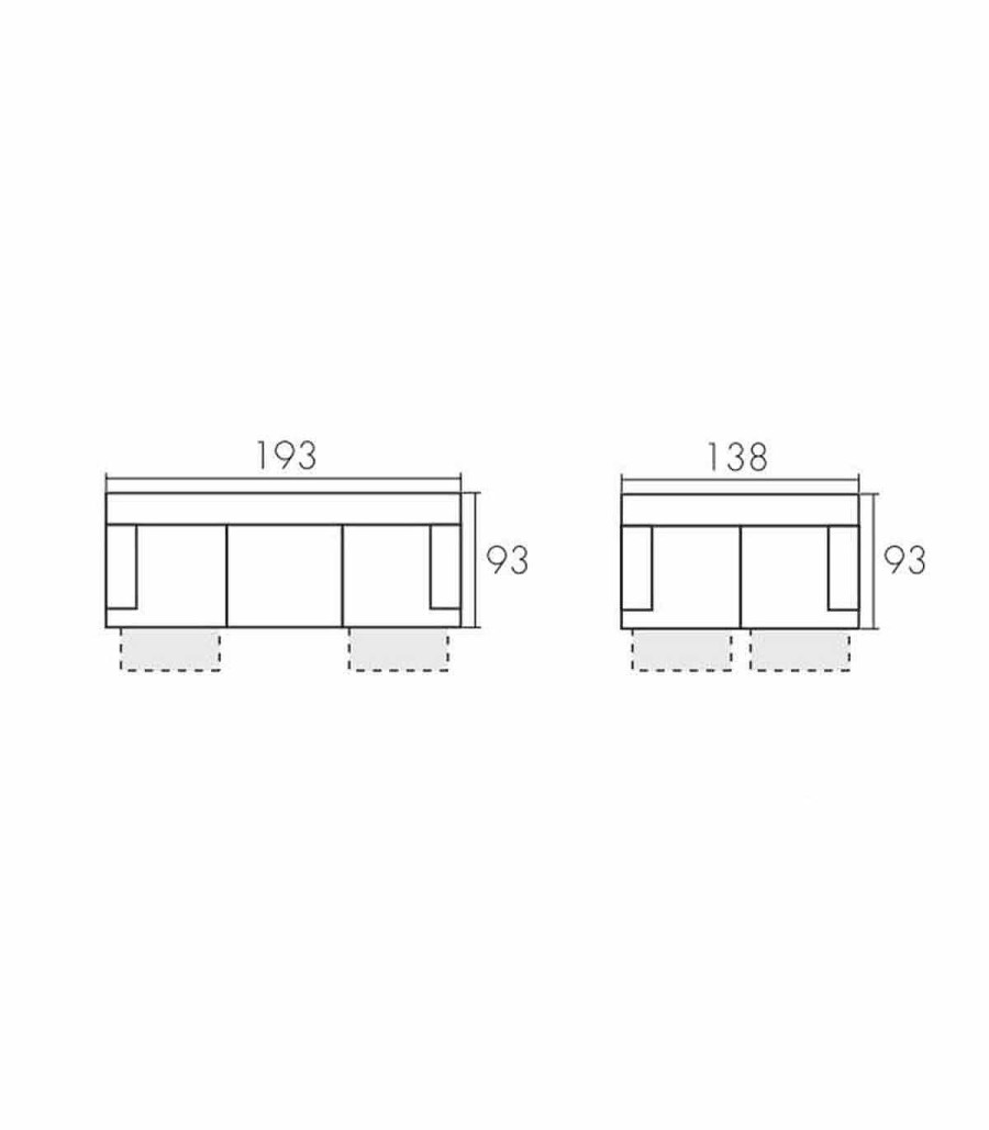 Sal N Ambar muebles | Sof Relax Manual Dakota