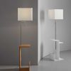 Iluminaci N Ambar muebles | L Mpara De Pie Moderna Bertiz Doble