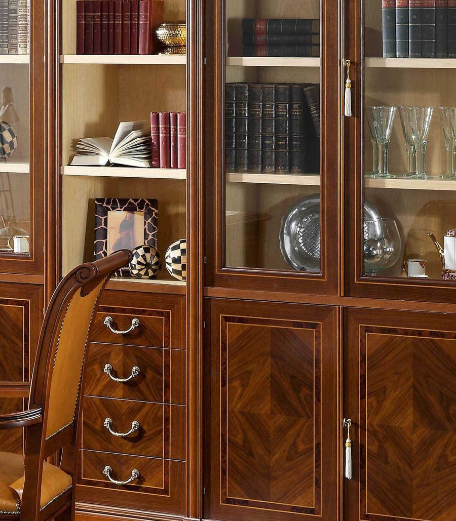 Despacho Ambar muebles | Vitrina Librer A Cl Sica Orfeo