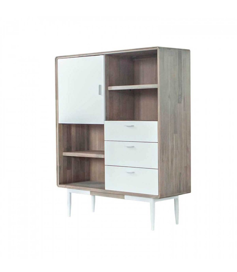 Sal N Ambar muebles | Librer A Estanter A N Rdica Nuvene