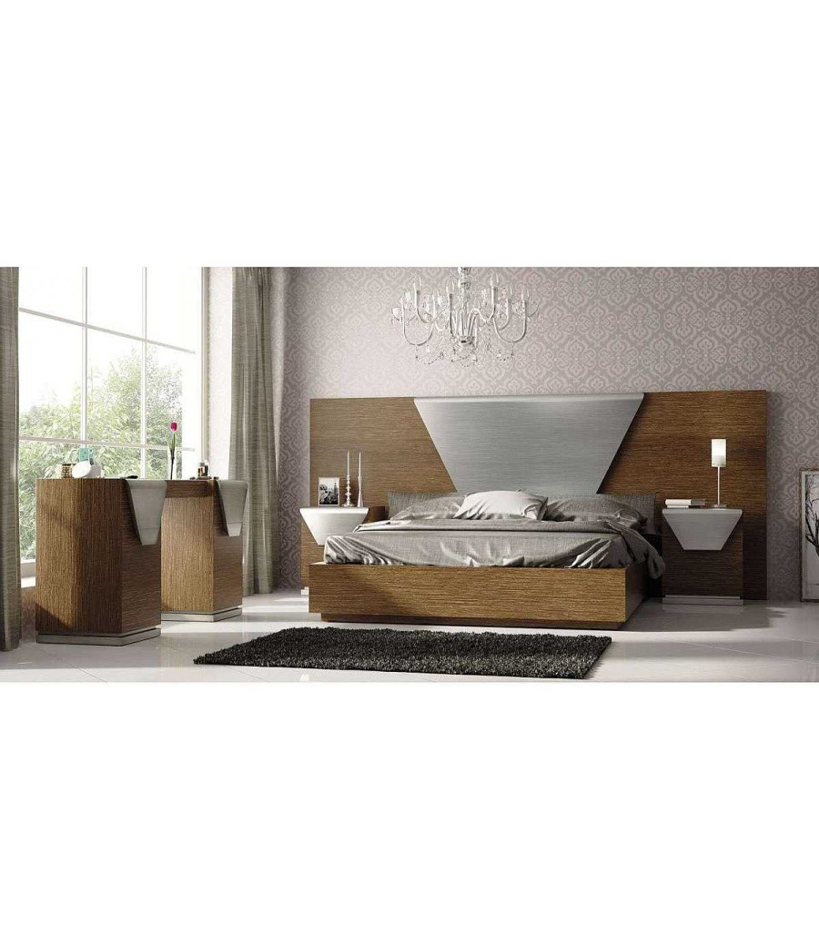 Dormitorio Ambar muebles | Tocador Moderno En Roble Dor 86