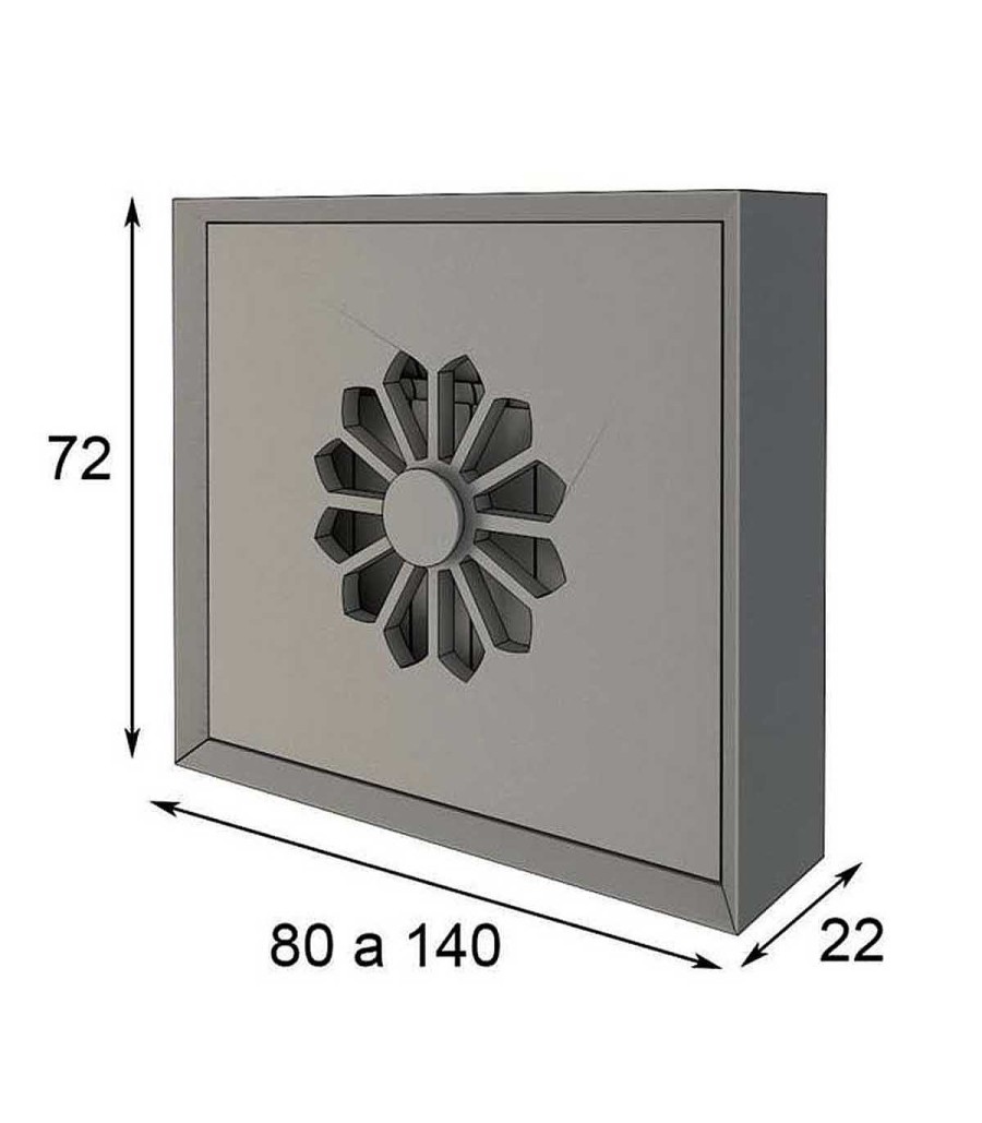 Auxiliares Ambar muebles | Cubreradiador De Dise O Azkary R08