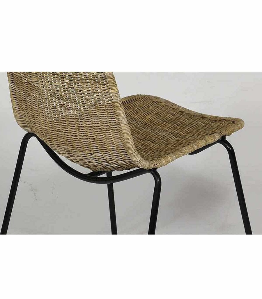 Jard N Ambar muebles | Silla De Rattan Palos