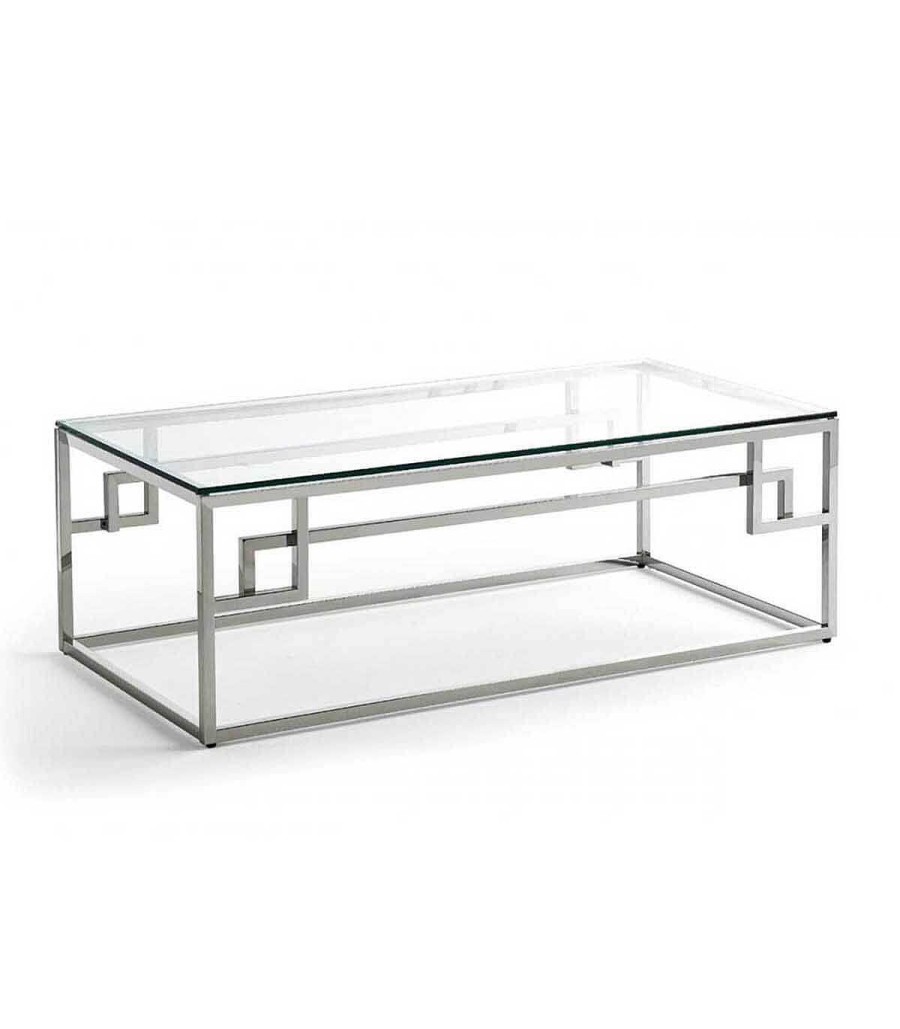 Sal N Ambar muebles | Mesa Sal N De Cristal Moderna Francis