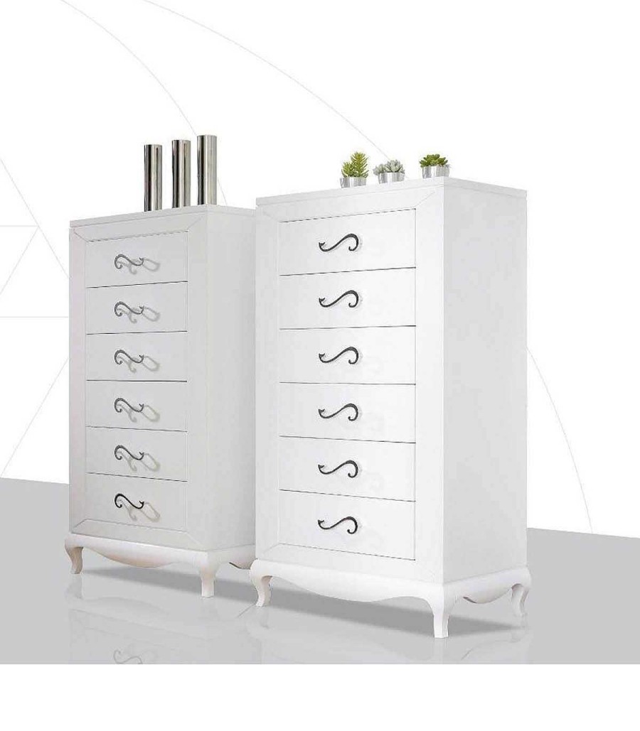 Dormitorio Ambar muebles | Sinfonier Moderno Blanco Peniche