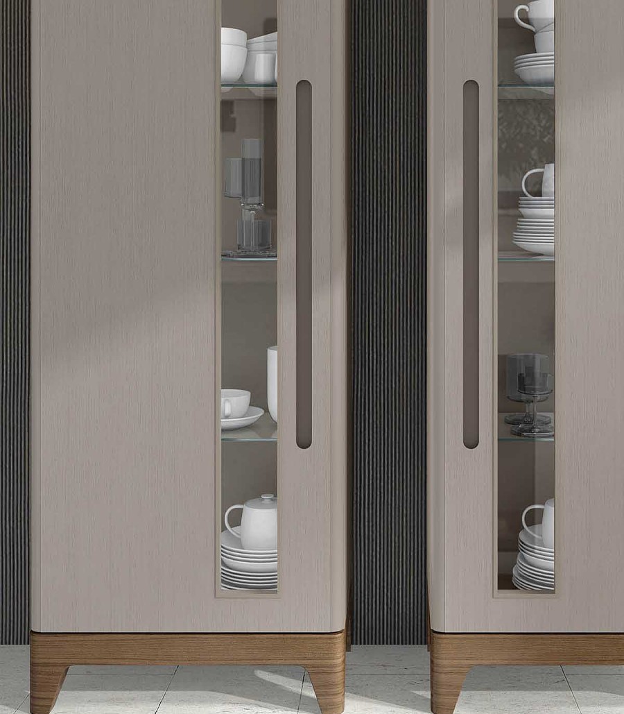 Comedor Ambar muebles | Vitrina Una Puerta Moderna Manila