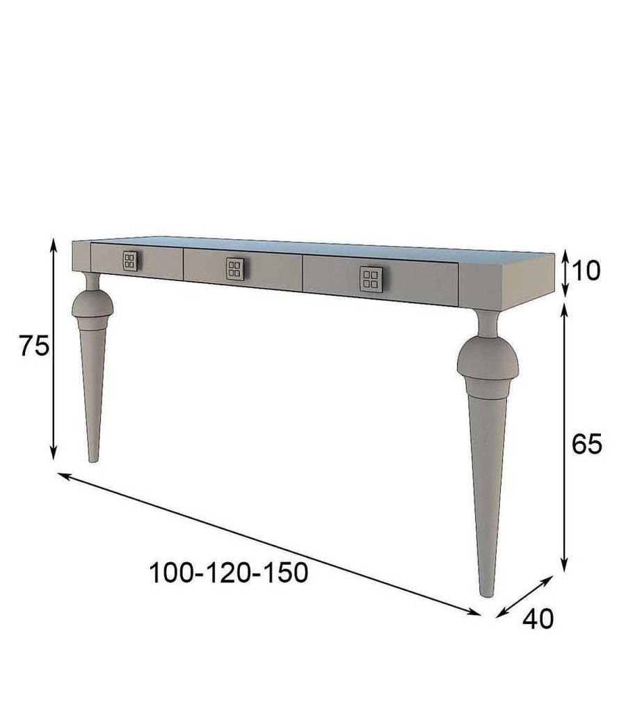 Recibidor Ambar muebles | Consola Moderna Azkary C05