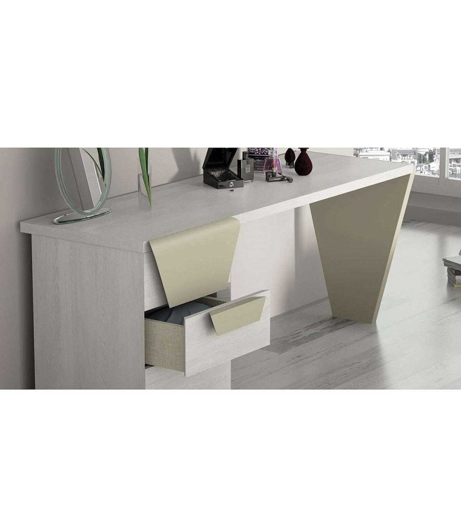 Auxiliares Ambar muebles | Escritorio Moderno Blanco Dor 87