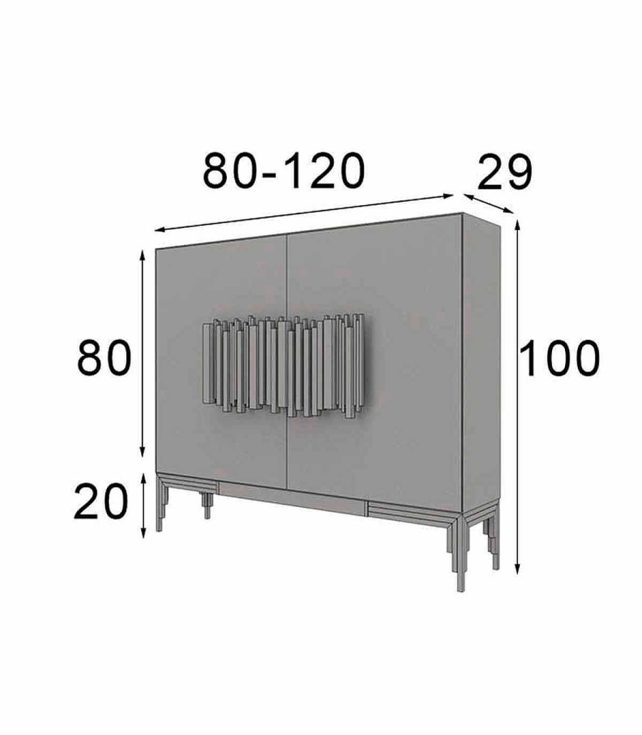 Auxiliares Ambar muebles | Zapatero Moderno Unique U04