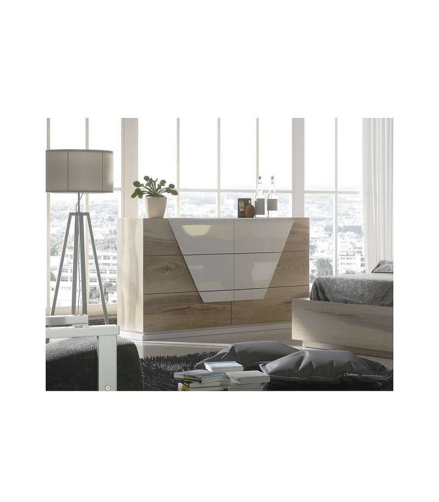 Dormitorio Ambar muebles | C Moda Moderna En Roble Dor 84