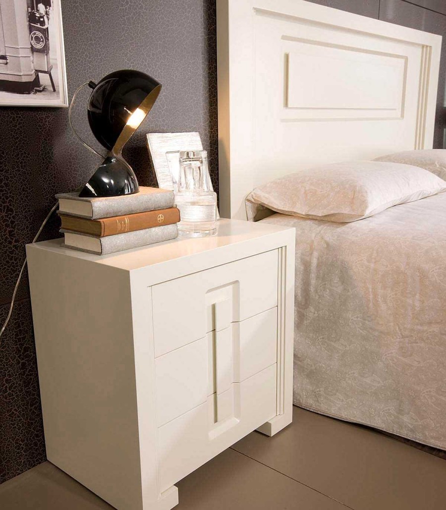 Dormitorio Ambar muebles | Dormitorio Contempor Neo Blanco Santer