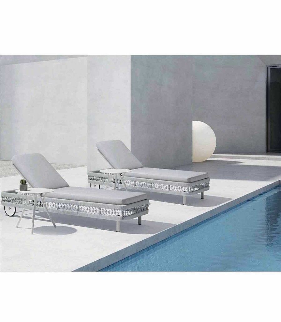 Jard N Ambar muebles | Tumbona De Piscina Con Ruedas Burton