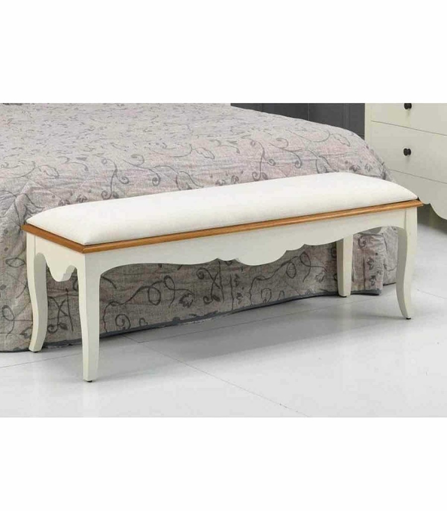 Auxiliares Ambar muebles | Banqueta Pie De Cama Vintage Encanto