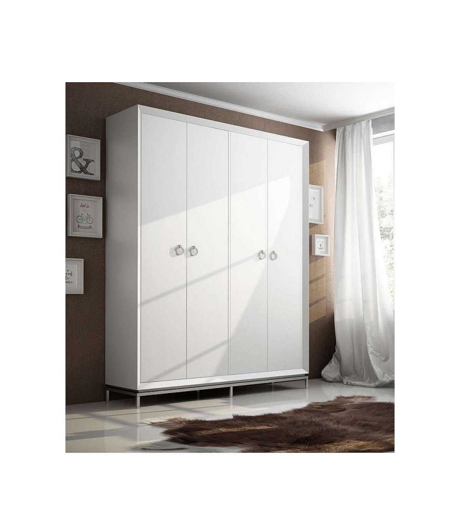 Dormitorio Ambar muebles | Armario Contempor Neo Blanco Dor 50