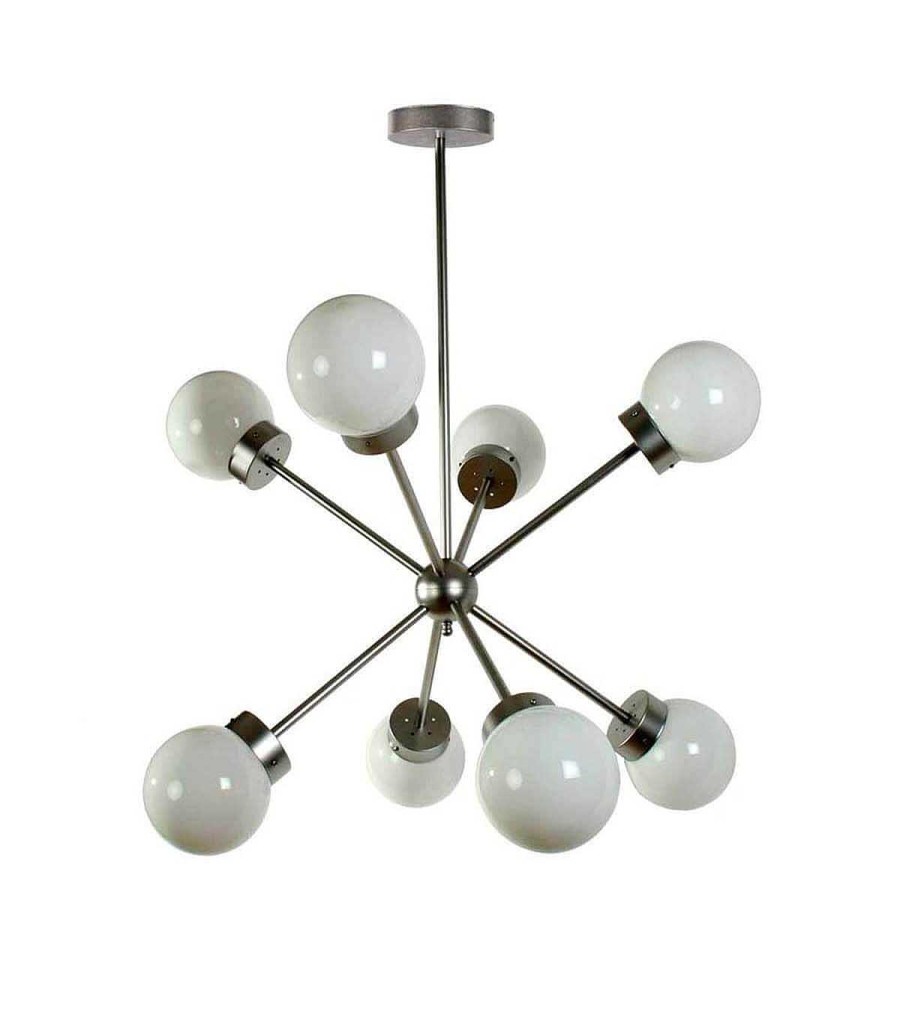 Iluminaci N Ambar muebles | L Mpara Sputnik De Metal Altman