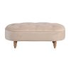 Auxiliares Ambar muebles | Banqueta Acolchada Capiton Garen