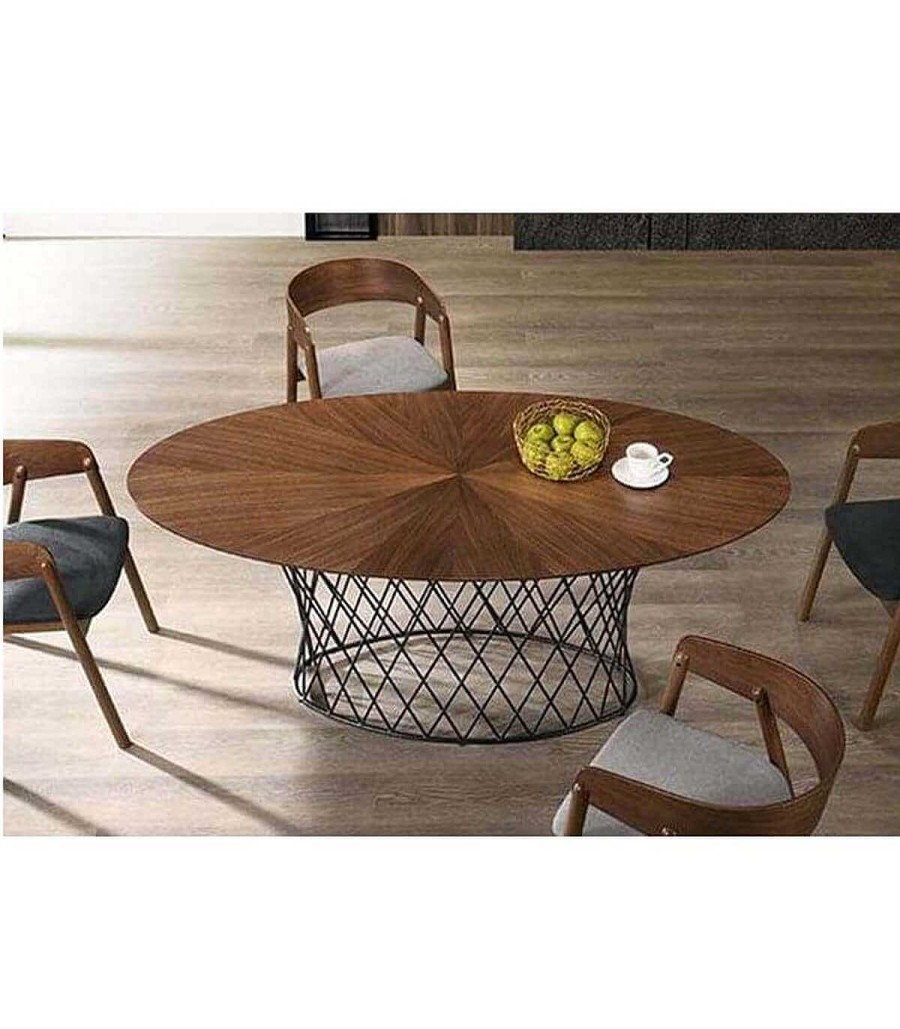 Comedor Ambar muebles | Mesa Comedor Oval N Rdica Dunes