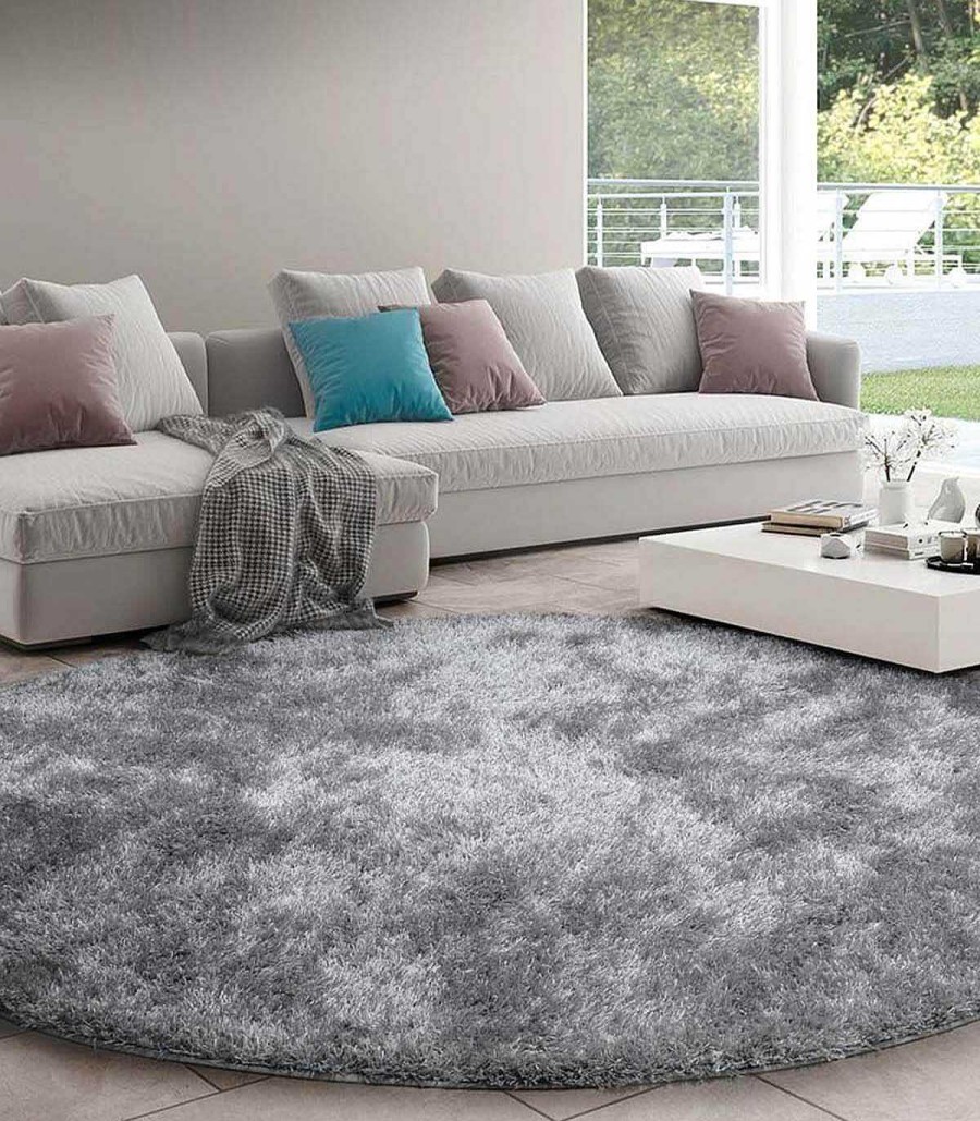 Decoraci N Ambar muebles | Alfombra Redonda Lisa Sense