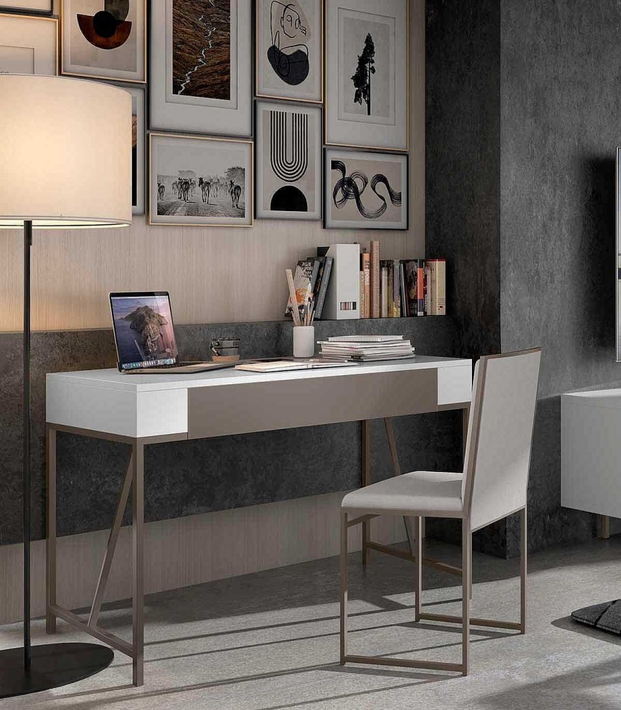 Dormitorio Ambar muebles | Escritorio Tocador Moderno Seven