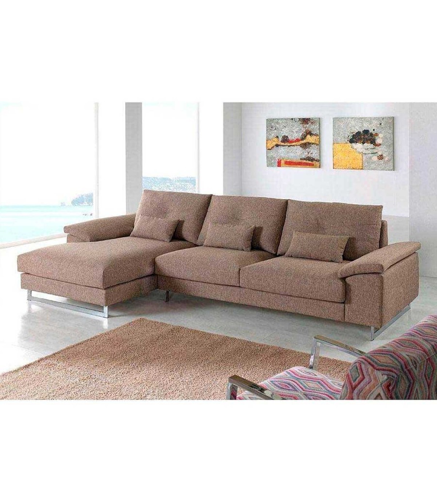 Sal N Ambar muebles | Chaise Longue Tres Plazas Moderna Madison