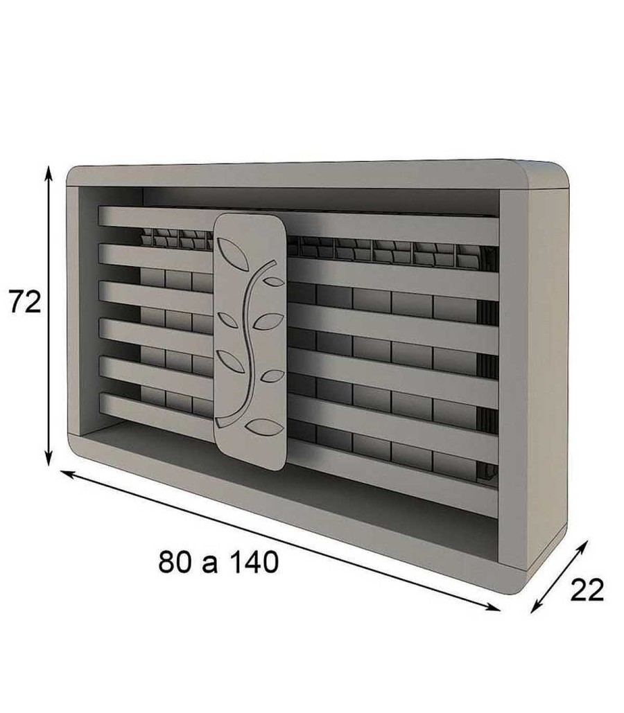 Auxiliares Ambar muebles | Cubreradiador Moderno Azkary R06