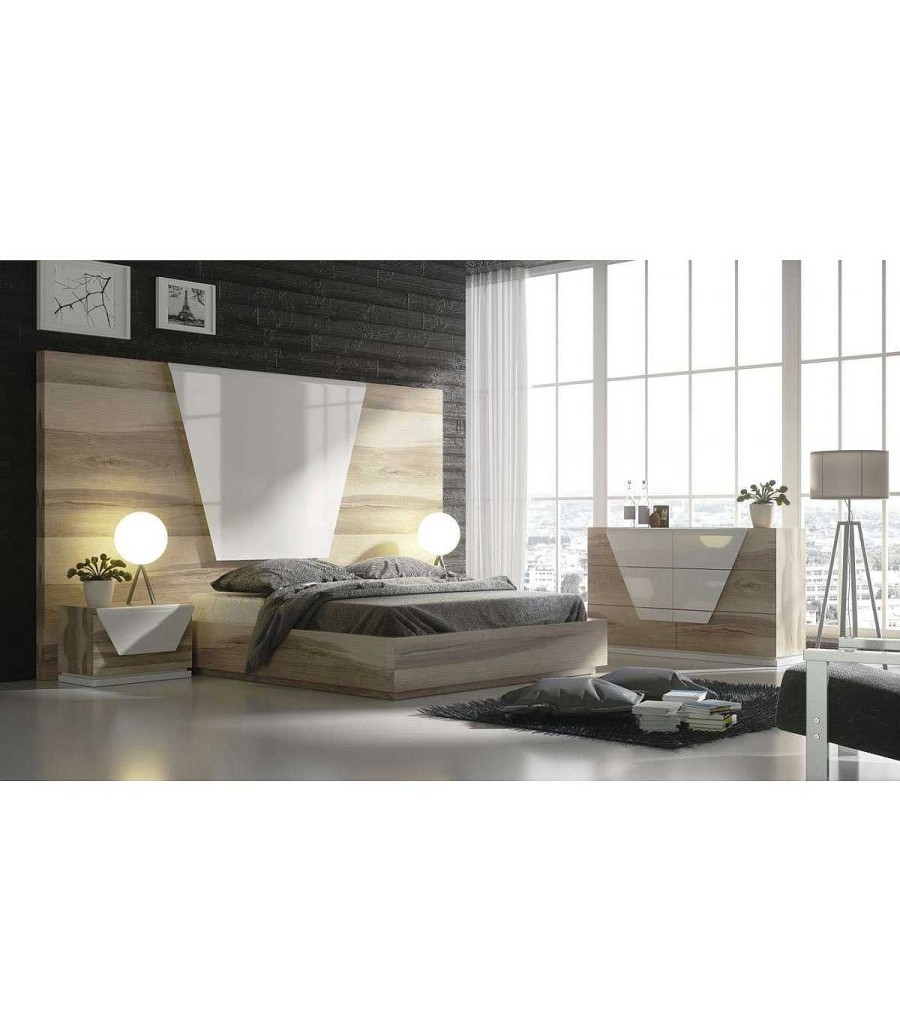 Dormitorio Ambar muebles | C Moda Moderna En Roble Dor 84