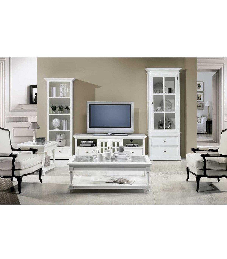 Sal N Ambar muebles | Mesa Cl Sica De Rinc N Blanca Bari