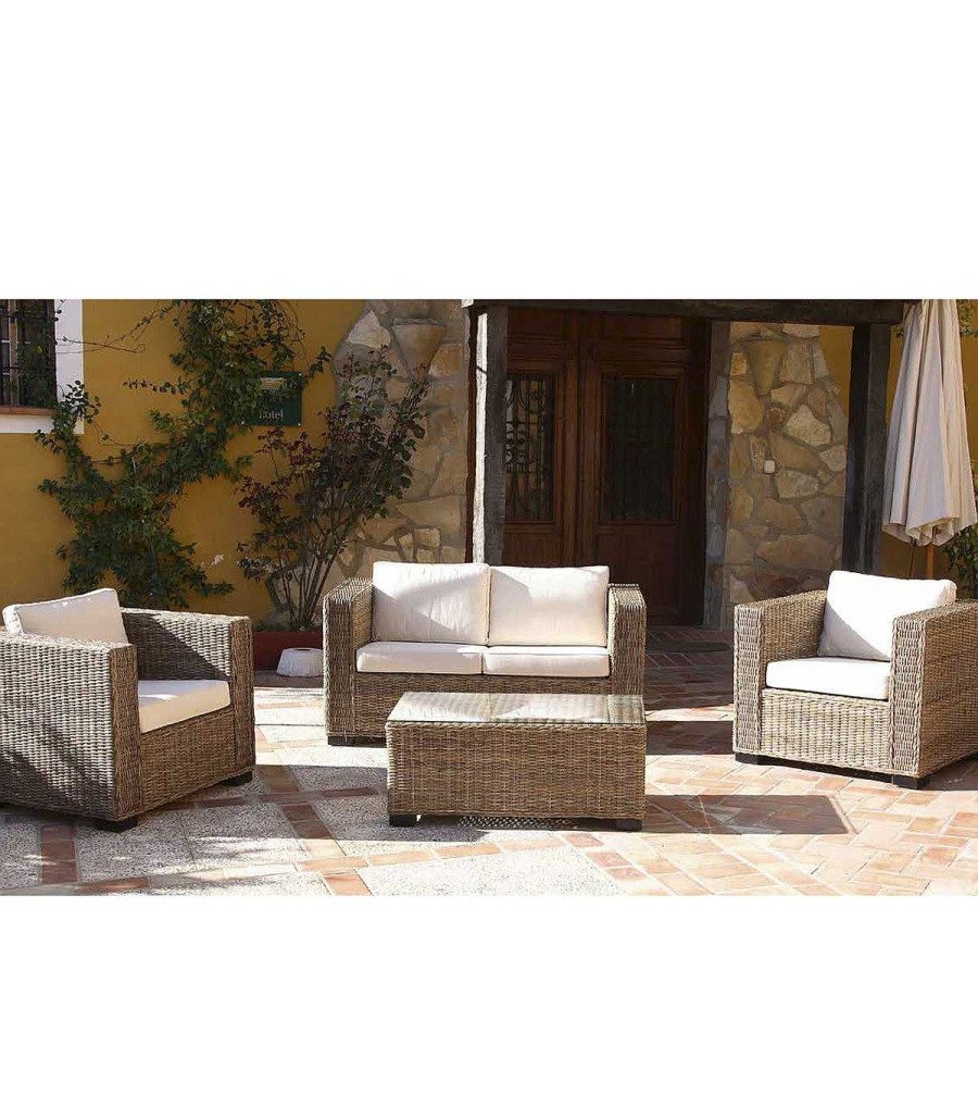 Jard N Ambar muebles | Sof De Ratt N Para Jard N Lilit