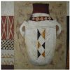 Decoraci N Ambar muebles | Cuadro Pintura Original Jarr N