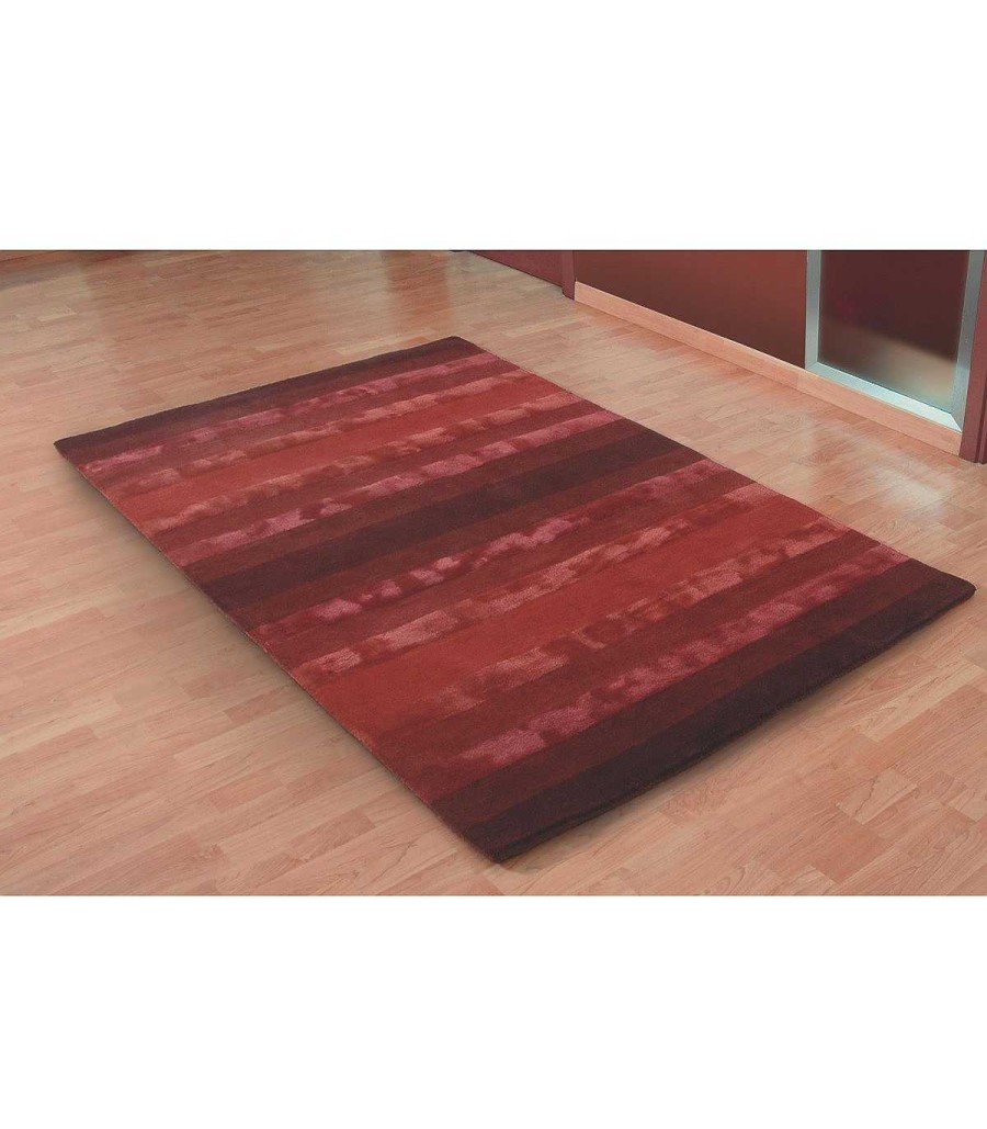 Decoraci N Ambar muebles | Alfombra Moderna Thompson Rojo