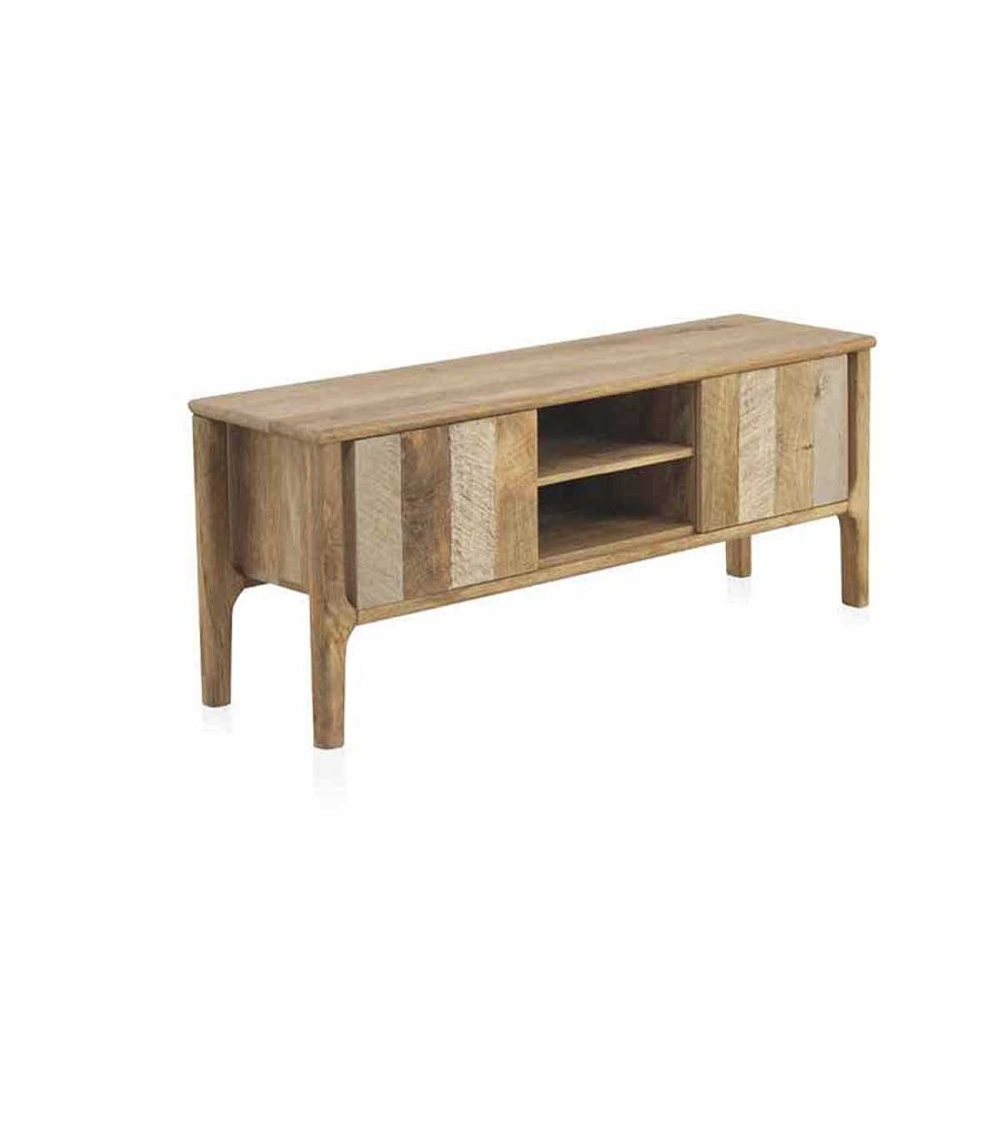 Sal N Ambar muebles | Mesa De Televisi N De Mango Natural Manab