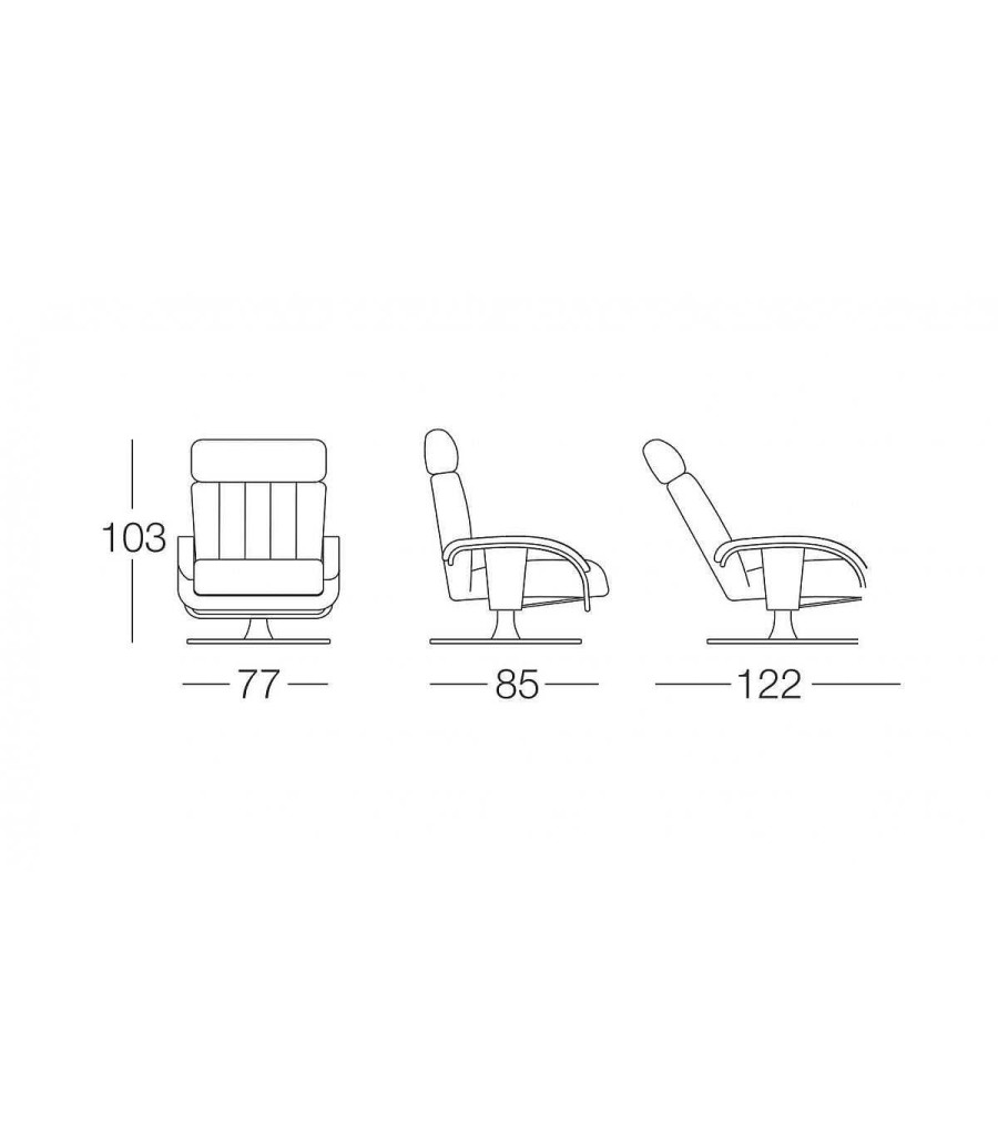 Sal N Ambar muebles | Sill N Giratorio Reclinable Celia