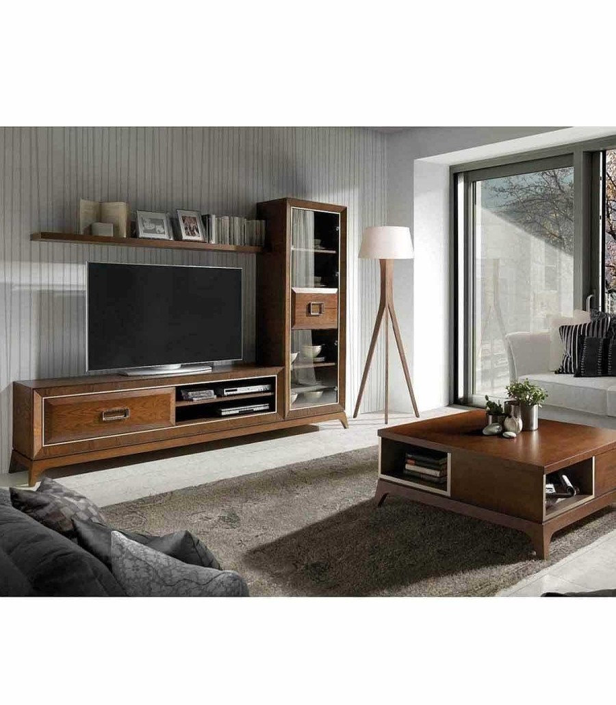 Sal N Ambar muebles | Composici N Tv Moderna Heria