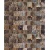 Decoraci N Ambar muebles | Alfombra Patchwork Piel Blesbok