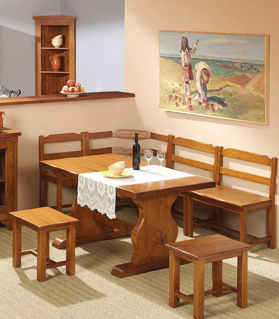 Cocina-Ba O Ambar muebles | Mesa De Comedor R Stica Laresen