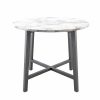 Sal N Ambar muebles | Mesa Velador Circulare Porcelanic