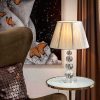 Iluminaci N Ambar muebles | L Mpara Sobremesa Argent Transparente