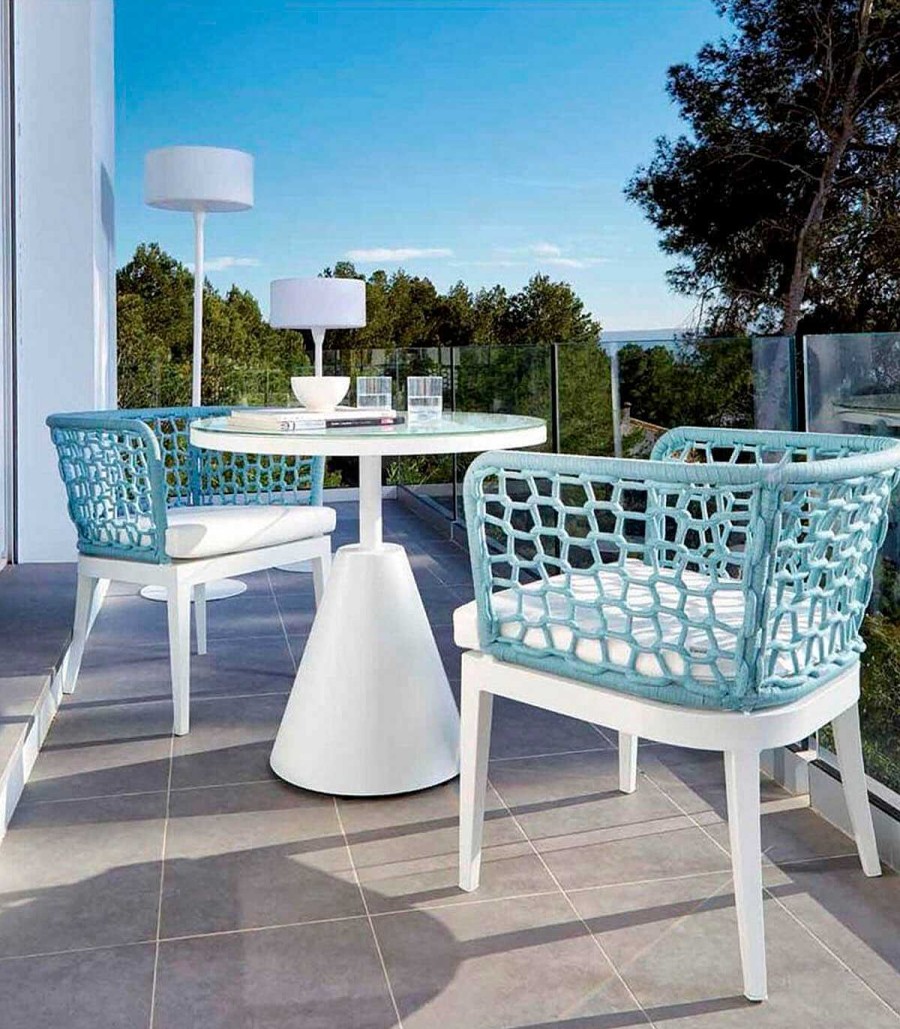 Jard N Ambar muebles | Mesa De Comedor Redonda Para Terraza Baise