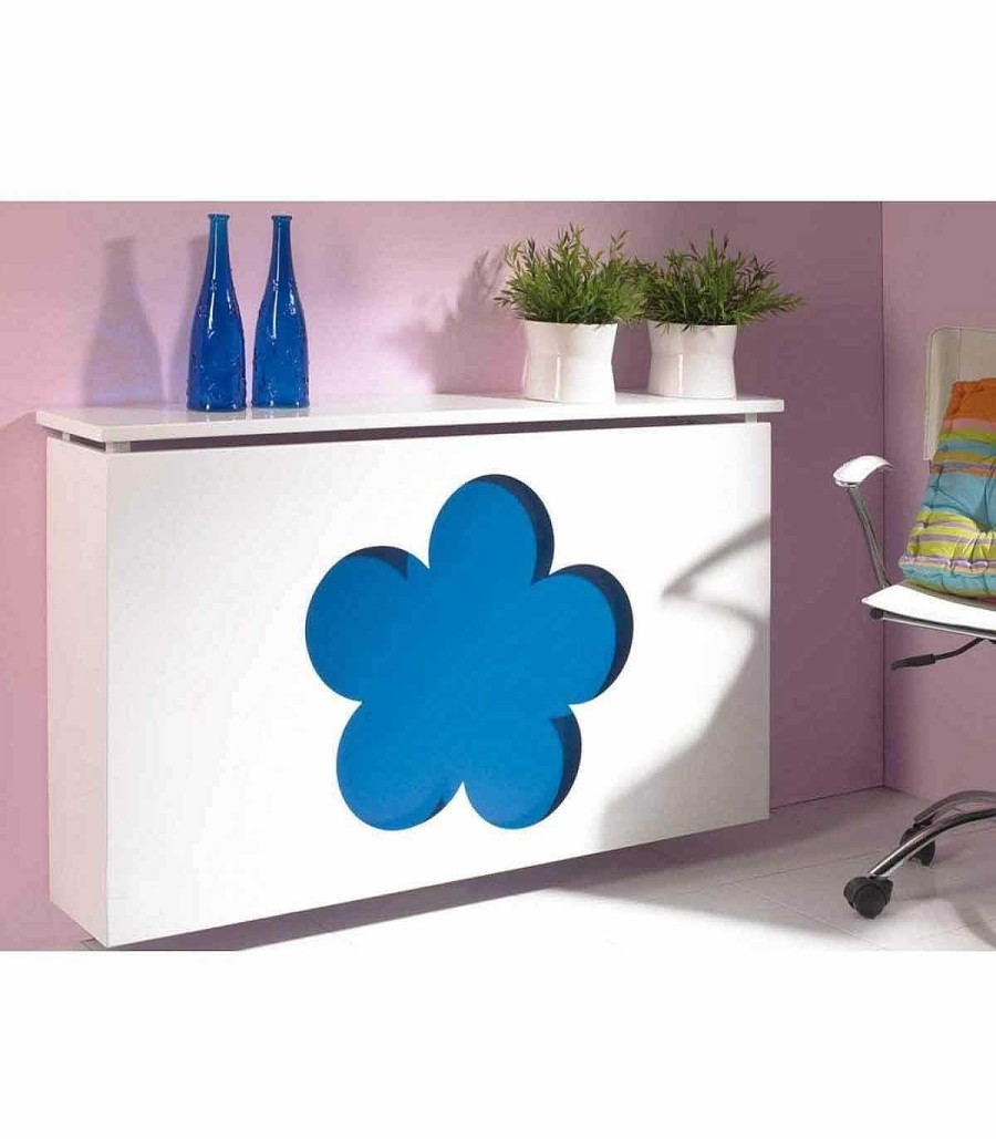 Auxiliares Ambar muebles | Cubreradiador De Forja Pop Flor