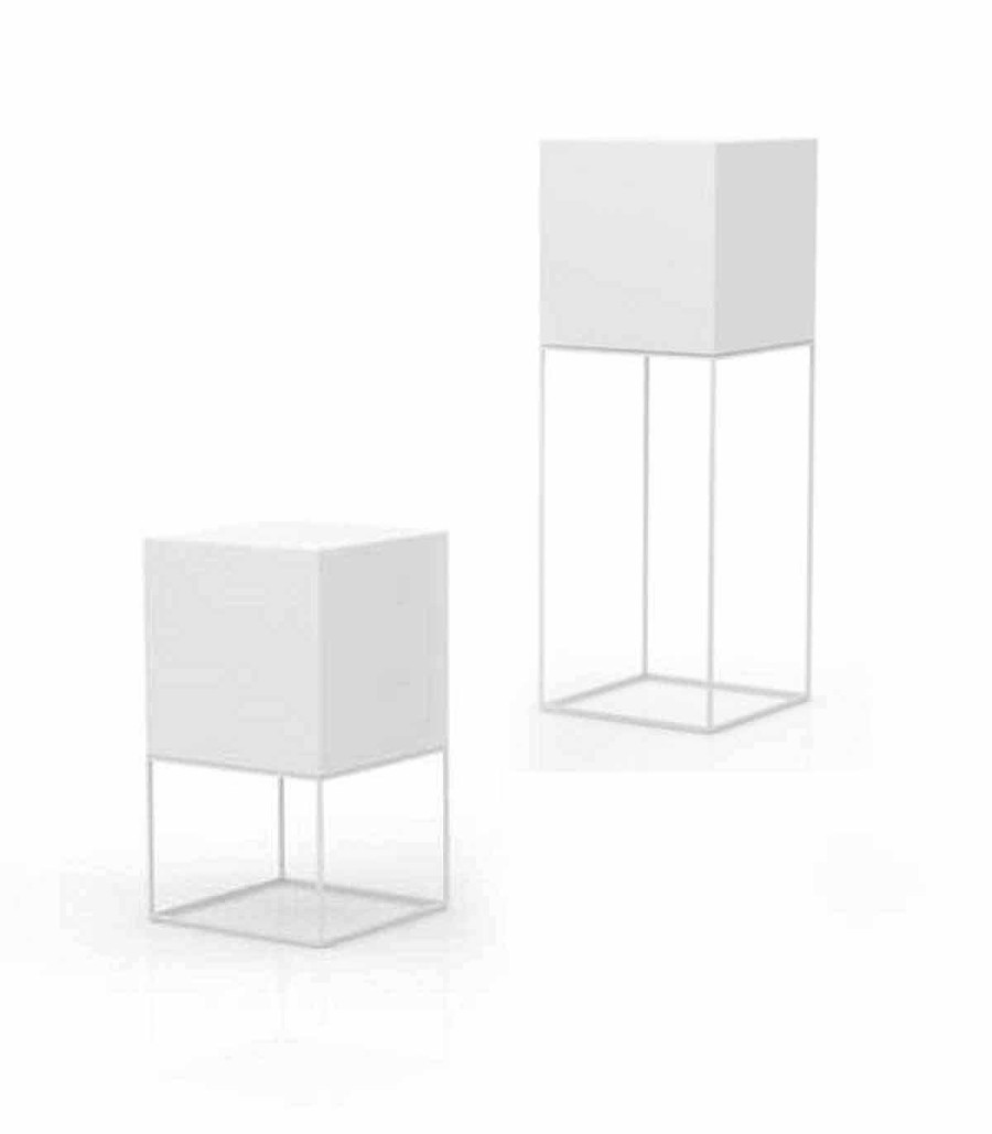 Iluminaci N Ambar muebles | L Mpara Vela Cubo Vondom